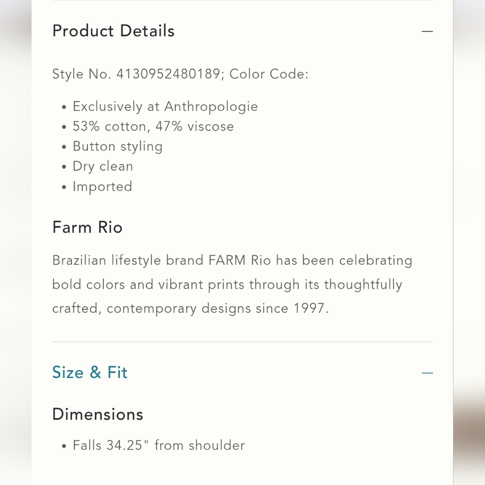 Farm Rio Mini Dress - Picture 11 of 13